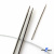 Спицы для вязания металлические d-2.5 мм круговые на тросике 53 см - купить в Нальчике. Цена: 53.90 руб.