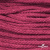 Шнур плетеный d-6 мм, 70% хлопок 30% полиэстер, уп.90+/-1 м, цв.1068-фуксия - купить в Нальчике. Цена: 588 руб.