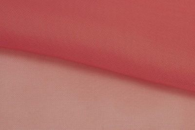 Портьерный капрон 15-1621, 47 гр/м2, шир.300см, цвет т.розовый - купить в Нальчике. Цена 137.27 руб.