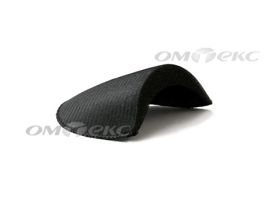 Плечевые накладки OВТ-10, обшитые, цвет чёрный - купить в Нальчике. Цена: 17.64 руб.