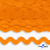 Тесьма вьюнчик 0381-0080, 8 мм/упак.33+/-1м, цвет 9511-оранжевый - купить в Нальчике. Цена: 107.26 руб.