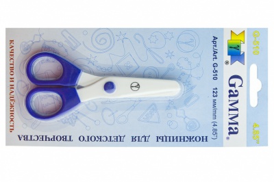Ножницы G-510 детские 123 мм - купить в Нальчике. Цена: 137.45 руб.