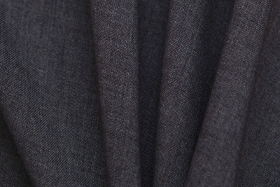 Костюмная ткань с вискозой "Верона", 155 гр/м2, шир.150см, цвет т.серый - купить в Нальчике. Цена 522.72 руб.