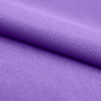 Креп стрейч Амузен 17-3323, 85 гр/м2, шир.150см, цвет фиолетовый - купить в Нальчике. Цена 196.05 руб.