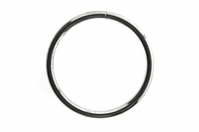 Кольцо металлическое №40 мм, цв.-никель - купить в Нальчике. Цена: 4.45 руб.