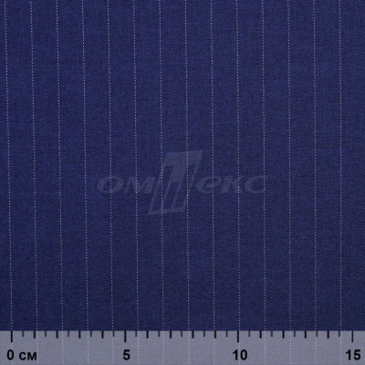 Костюмная ткань "Жаклин", 188 гр/м2, шир. 150 см, цвет тёмно-синий - купить в Нальчике. Цена 426.49 руб.
