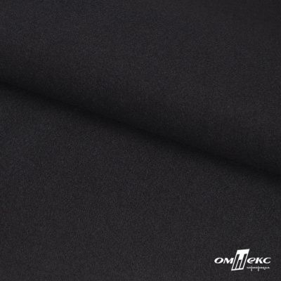Трикотажное полотно "Монне" 100% полиэстр, 152см, 350 г/м2, чёрный, м - купить в Нальчике. Цена 385 руб.