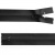 Молния водонепроницаемая PVC Т-7, 18 см, неразъемная, цвет чёрный - купить в Нальчике. Цена: 21.20 руб.