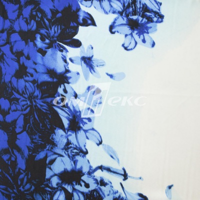 Плательная ткань "Фламенко" 19.1, 80 гр/м2, шир.150 см, принт растительный - купить в Нальчике. Цена 241.49 руб.