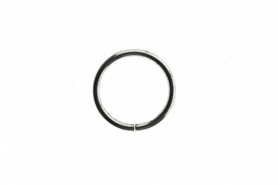 Кольцо металлическое d-15 мм, цв.-никель - купить в Нальчике. Цена: 2.45 руб.