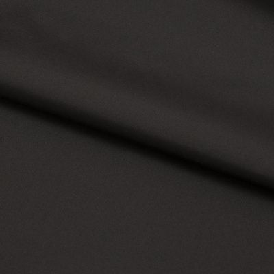 Курточная ткань Дюэл Middle (дюспо), WR PU Milky, Black/Чёрный 80г/м2, шир. 150 см - купить в Нальчике. Цена 123.45 руб.