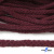 Шнур плетеный d-6 мм круглый, 70% хлопок 30% полиэстер, уп.90+/-1 м, цв.1070-бордовый - купить в Нальчике. Цена: 588 руб.