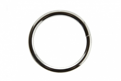 Кольцо металлическое d-3 х 32 мм, цв.-никель - купить в Нальчике. Цена: 3.92 руб.