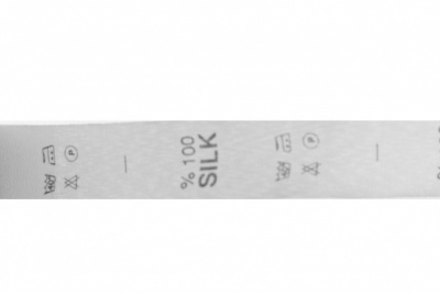 Состав и уход за тк.100% Silk (4000 шт) - купить в Нальчике. Цена: 737.09 руб.