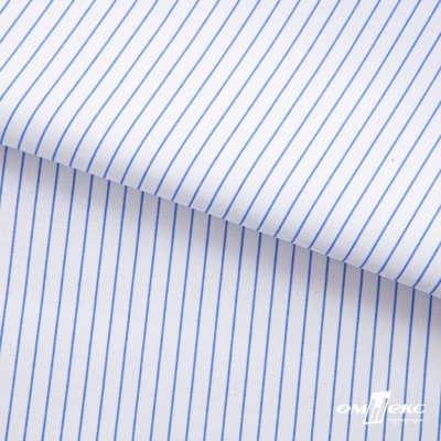 Ткань сорочечная Ронда, 115 г/м2, 58% пэ,42% хл, шир.150 см, цв.3-голубая, (арт.114) - купить в Нальчике. Цена 306.69 руб.