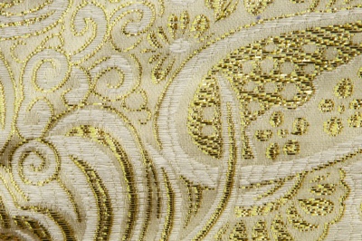 Ткань костюмная жаккард №5, 140 гр/м2, шир.150см, цвет золото - купить в Нальчике. Цена 383.29 руб.