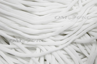 Шнур Т-02 (4с2) мелкое плетение 4мм 100 м белый - купить в Нальчике. Цена: 2.50 руб.