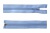 Спиральная молния Т5 351, 75 см, автомат, цвет св.голубой - купить в Нальчике. Цена: 16.28 руб.