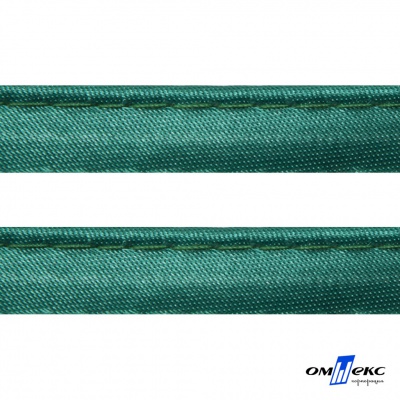 Кант атласный 140, шир. 12 мм (в упак. 65,8 м), цвет т.зелёный - купить в Нальчике. Цена: 237.16 руб.