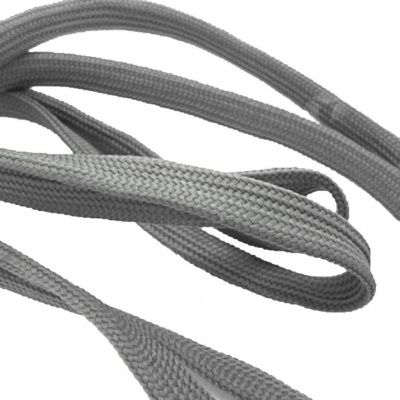 Шнурки т.5 80 см серый - купить в Нальчике. Цена: 16.76 руб.