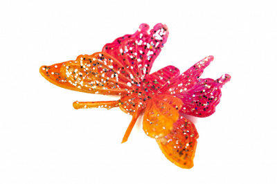 Бабочка декоративная пластиковая #10 - купить в Нальчике. Цена: 7.09 руб.