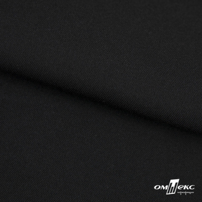 Ткань костюмная "Матте" 80% P, 16% R, 4% S, 170 г/м2, шир.150 см, цв-черный #1 - купить в Нальчике. Цена 372.90 руб.