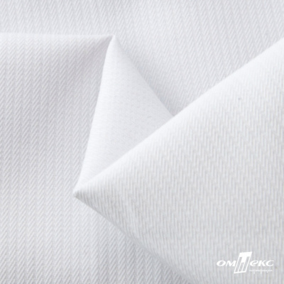 Ткань сорочечная смешанная, 115 г/м2, 58% пэ,42% хл, (арт.106) окрашенный, шир.150 см, цв.1 - белый - купить в Нальчике. Цена 285.48 руб.