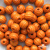 0309-Бусины деревянные "ОмТекс", 16 мм, упак.50+/-3шт, цв.003-оранжевый - купить в Нальчике. Цена: 62.22 руб.