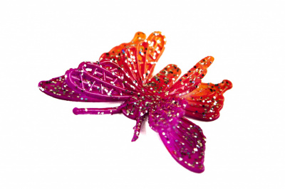 Бабочка декоративная пластиковая #10 - купить в Нальчике. Цена: 7.09 руб.