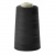 Нитки швейные 100% полиэстер 40/2, (3200 ярд), первый сорт, черные - купить в Нальчике. Цена: 86.79 руб.