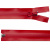 Молния водонепроницаемая PVC Т-7, 60 см, разъемная, цвет (820) красный - купить в Нальчике. Цена: 49.39 руб.