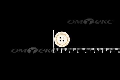 Пуговица деревянная круглая №33 (18мм) - купить в Нальчике. Цена: 2.55 руб.