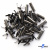 06032-Наконечник для шнура металл, отв. 4 мм, цв. тём.никель - купить в Нальчике. Цена: 9.60 руб.