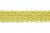 Тесьма кружевная 0621-1567, шир. 15 мм/уп. 20+/-1 м, цвет 017-жёлтый - купить в Нальчике. Цена: 466.97 руб.