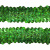 Тесьма с пайетками D4, шир. 30 мм/уп. 25+/-1 м, цвет зелёный - купить в Нальчике. Цена: 1 087.39 руб.