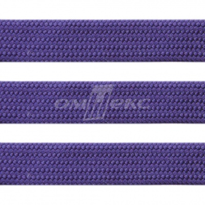 Шнур 15мм плоский (100+/-1м) №10 фиолетовый - купить в Нальчике. Цена: 10.21 руб.