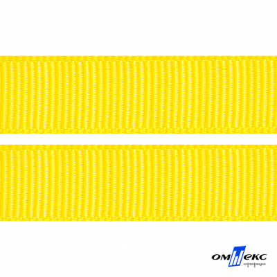 Репсовая лента 020, шир. 25 мм/уп. 50+/-1 м, цвет жёлтый - купить в Нальчике. Цена: 301.80 руб.