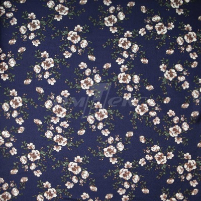 Плательная ткань "Фламенко" 3.2, 80 гр/м2, шир.150 см, принт растительный - купить в Нальчике. Цена 239.03 руб.