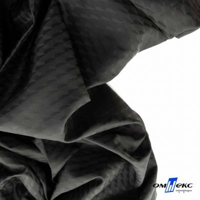 Ткань подкладочная Жаккард PV2416932, 93г/м2, 145 см,черный - купить в Нальчике. Цена 241.46 руб.