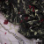 Сетка с вышивкой "Мадрид" 135 г/м2, 100% нейлон, ширина 130 см, Цвет 4/Черный - купить в Нальчике. Цена 980 руб.