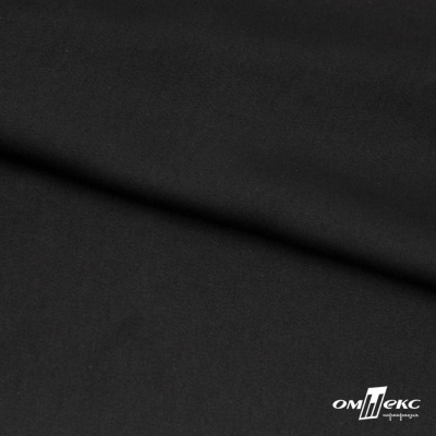 Ткань плательная Габриэль 100% полиэстер,140 (+/-10) гр/м2, шир. 150 см, цв. черный BLACK - купить в Нальчике. Цена 248.37 руб.