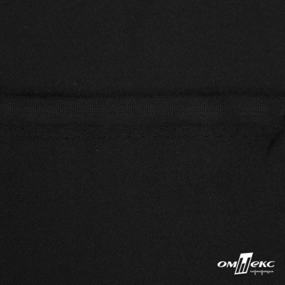 Ткань костюмная "Матте" 80% P, 16% R, 4% S, 170 г/м2, шир.150 см, цв-черный #1 - купить в Нальчике. Цена 372.90 руб.