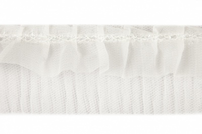 Тесьма плетеная "Рюш" №1, упак. 45,72 м - купить в Нальчике. Цена: 46.82 руб.