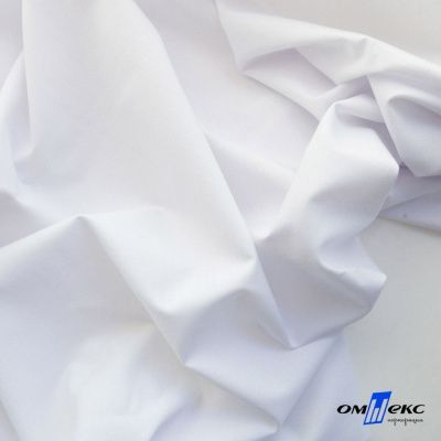 Ткань сорочечная Илер 100%полиэстр, 120 г/м2 ш.150 см, цв.белый - купить в Нальчике. Цена 290.24 руб.
