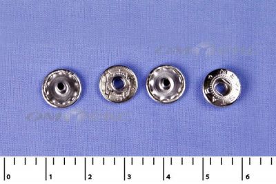 Кнопки металл Ф-12,5 (1440 +/-20 шт) "альфа" никель с рисунком - купить в Нальчике. Цена: 2 853.69 руб.