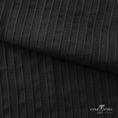 Ткань плательная 100%хлопок, 115 г/м2, ш.140 +/-5 см #103, цв.(17)-чёрный - купить в Нальчике. Цена 548.89 руб.