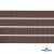 Репсовая лента 005, шир. 6 мм/уп. 50+/-1 м, цвет коричневый - купить в Нальчике. Цена: 88.45 руб.