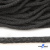 Шнур плетеный d-6 мм круглый, 70% хлопок 30% полиэстер, уп.90+/-1 м, цв.1088-т.серый - купить в Нальчике. Цена: 588 руб.