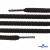 Шнурки #106-09, круглые 130 см, цв.чёрный - купить в Нальчике. Цена: 21.92 руб.