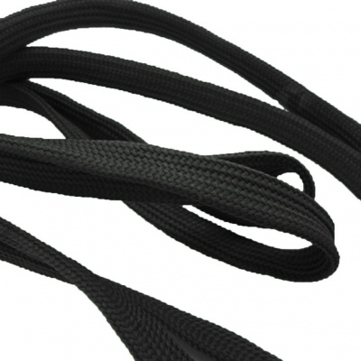 Шнурки т.5 110 см черный - купить в Нальчике. Цена: 23.25 руб.